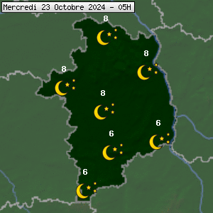 Prévisions météo pour le cher (18)