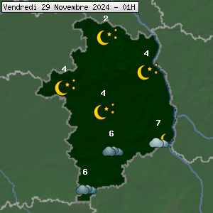 Prévisions météo pour le cher (18)