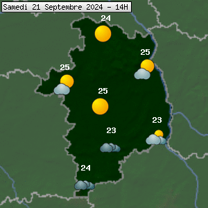 Prévisions météo pour le cher (18)