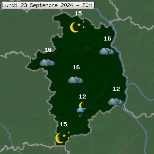 Prévisions météo pour le cher (18)