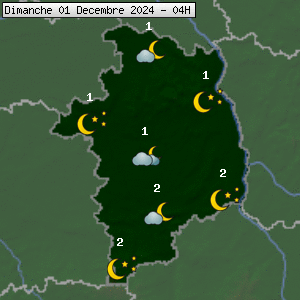 Prévisions météo pour le cher (18)