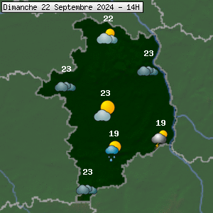 Prévisions météo pour le cher (18)