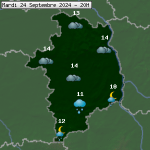 Prévisions météo pour le cher (18)