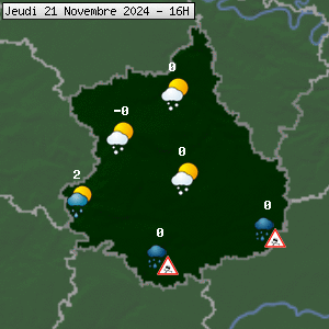 Prévisions météo pour le cher (28)