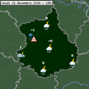 Prévisions météo pour le cher (28)