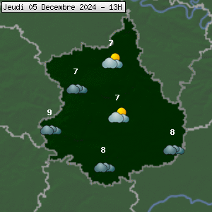 Prévisions météo pour le cher (28)