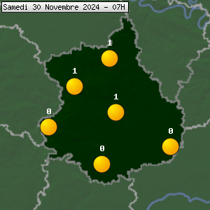 Prévisions météo pour le cher (28)