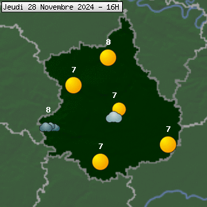 Prévisions météo pour le cher (28)