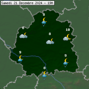 Prévisions météo pour le cher (36)