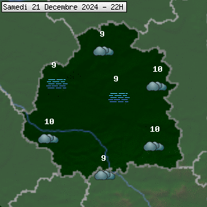 Prévisions météo pour le cher (36)