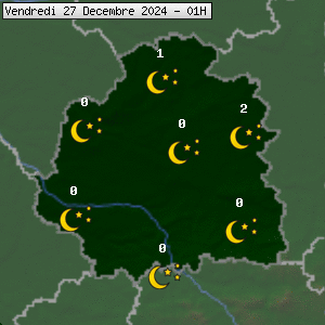 Prévisions météo pour le cher (36)