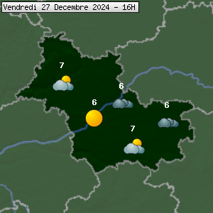 Prévisions météo pour le cher (41)