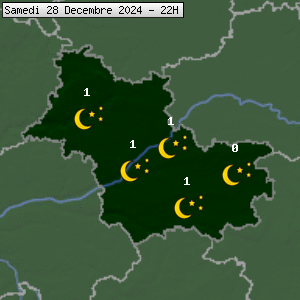 Prévisions météo pour le cher (41)