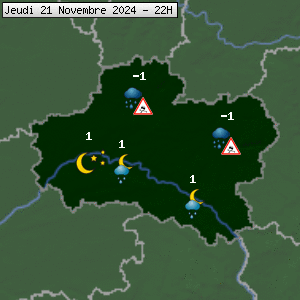 Prévisions météo pour le cher (45)