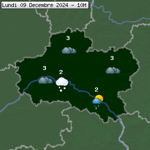 Prévisions météo pour le cher (45)