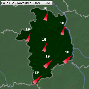 Prévisions météo pour le cher (18)