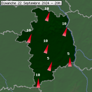 Prévisions météo pour le cher (18)