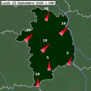 Prévisions météo pour le cher (18)