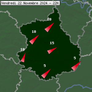 Prévisions météo pour le cher (28)