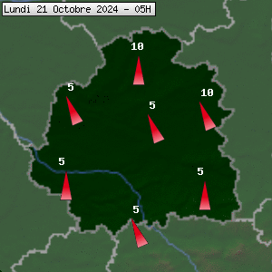 Prévisions météo pour le cher (36)