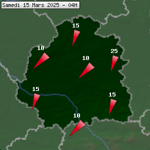 Prévisions météo pour le cher (36)