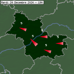 Prévisions météo pour le cher (41)