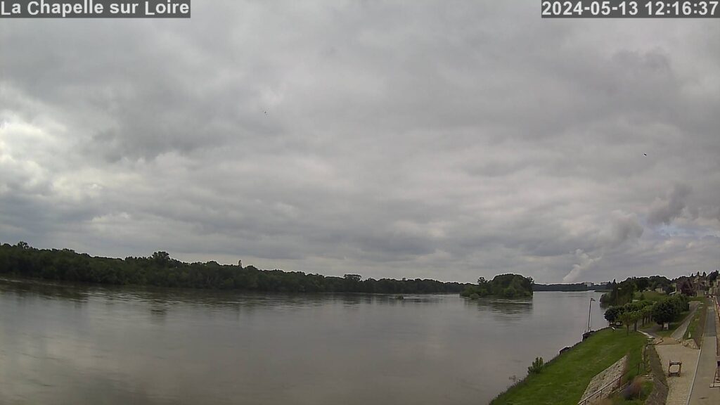 Vue de la webcam de La Chapelle-sur-Loire (37)