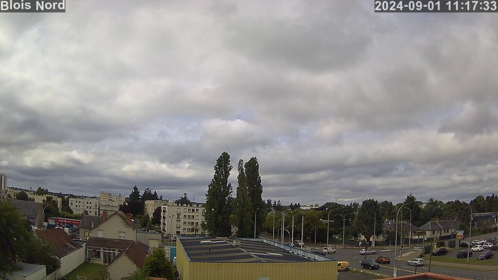 Vue de la webcam météo de Blois (41)